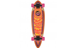 Santa Cruz Toxic Dot 33" Pintail - Longboard complet