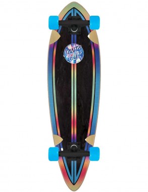 Santa Cruz Iridescent Hand 33" Pintail - Longboard complet