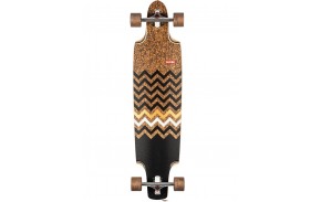 Globe Spearpoint 40" Cork Zagged - Longboard Complete