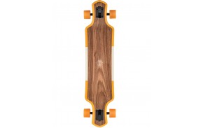 Longboard Globe Geminon 40" Rock Walnut/Monstera - Longboard Complet Grip