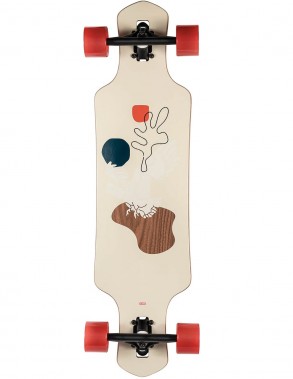 Longboard Globe Geminon 35" Walnut Cockatoo