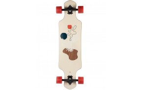 Longboard Globe Geminon 35" Walnut Cockatoo