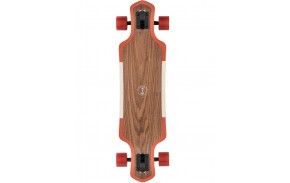 Longboard Globe Geminon 35" Walnut Cockatoo