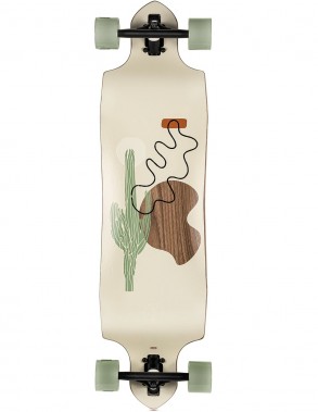 Longboard Globe Geminon Micro Drop 37.5" Walnut Cacti