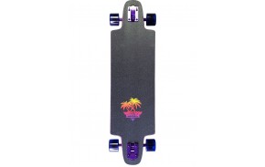 Dusters Ocean Lovers Purple 36" - Longboard complètes Grip