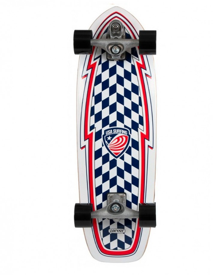 Skate carver super surfer surfskate cruiser