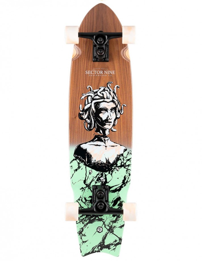 SECTOR 9 Gorgon Unagi 34.5" - Surfskate Complet