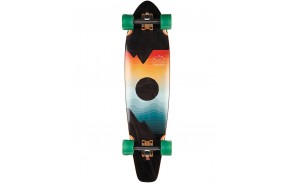 GLOBE Arcadia 36" Black Maple Chromeset - Longboard complète