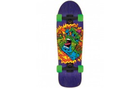 SANTA CRUZ Toxic Hand 9.7" Shaped - Cruiser complet