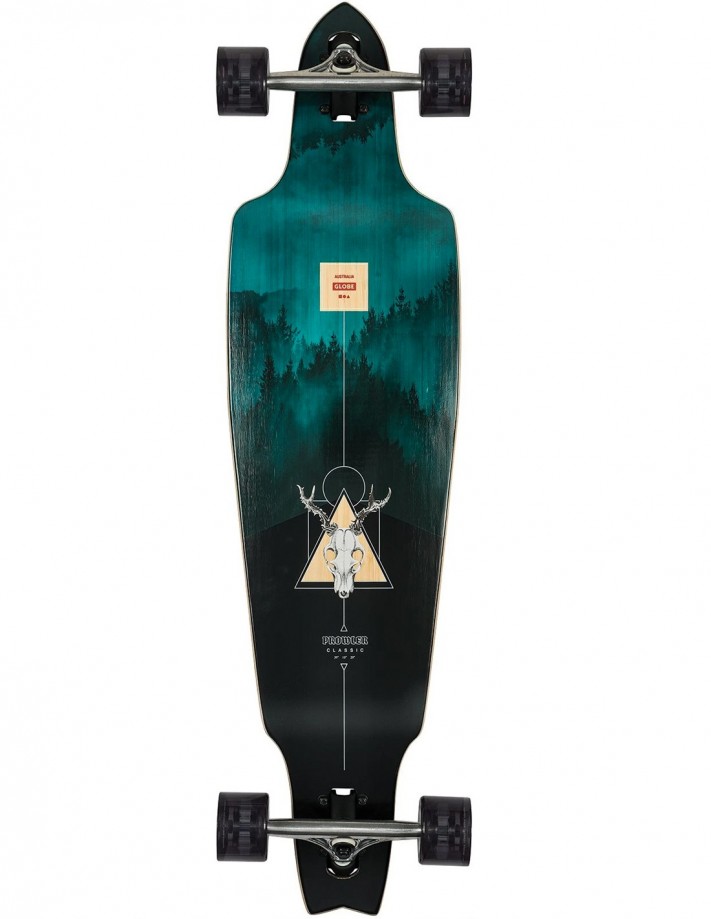 Globe Prowler Classic 38" Bamboo Blue Mountains - Longboard Complet