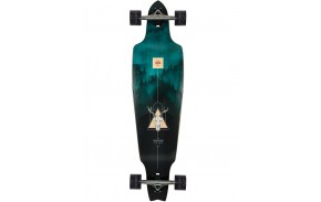 Globe Prowler Classic 38" Bamboo Blue Mountains - Longboard Complet