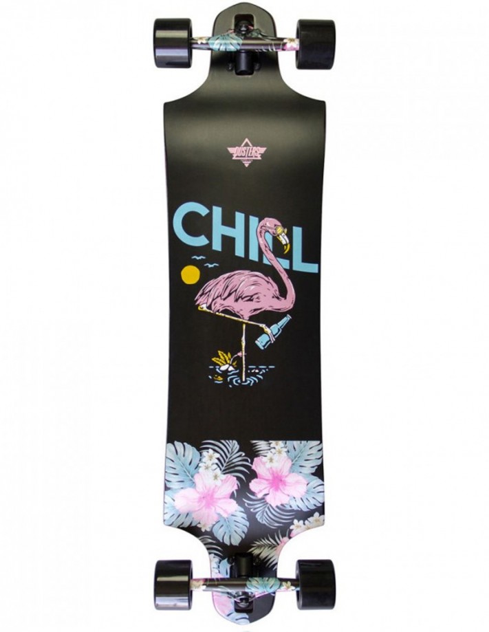 Dusters Chill 38" Black - Longboard complètes