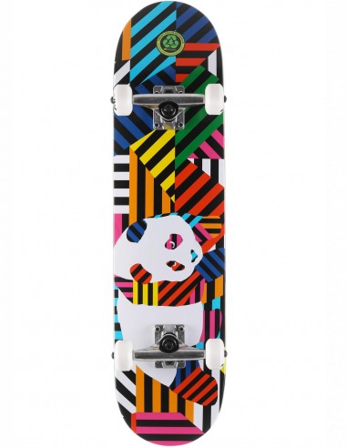 Enjoi Panda Stripes Resin 7.75" Soft wheels - Skateboard complet