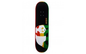 Enjoi Rasta Veneer R7 8.375" Black - Plateau de skateboard