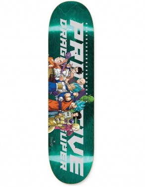 Primitive DBZ Universal Survival Team 8.25" Green - Plateau de skateboard