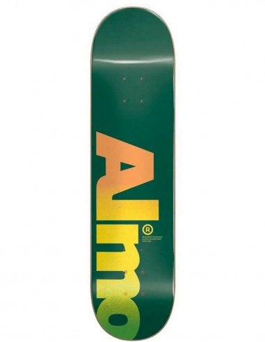 Almost Fall Off Logo HYB Green 8.25" - Plateau de skateboard