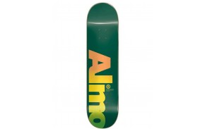 Almost Fall Off Logo HYB Green 8.25" - Plateau de skateboard