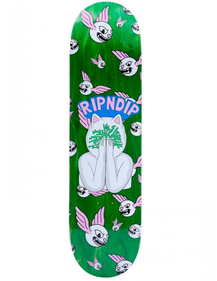 RipNDip Overthinking Nerm 8.0" Green - Plateau de Skateboard