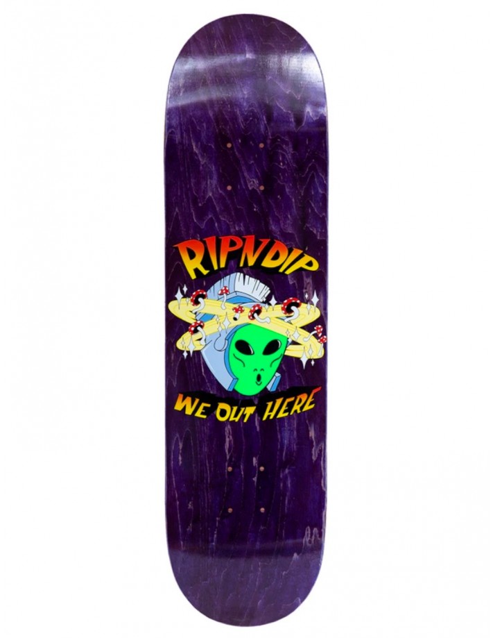 RipNDip Out Of This World 8.25" Purple - Plateau de Skateboard