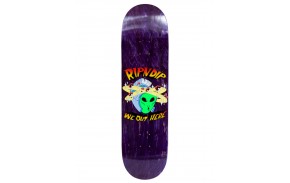 RipNDip Out Of This World 8.25" Purple - Plateau de Skateboard