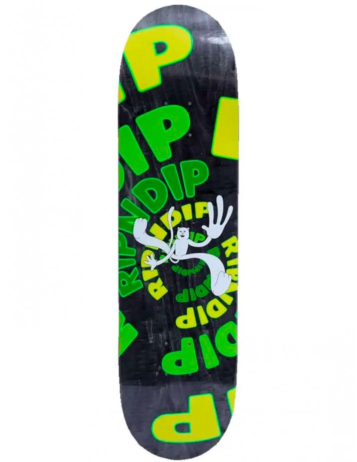 RipNDip Descendent 8.25" Black - Plateau de Skateboard