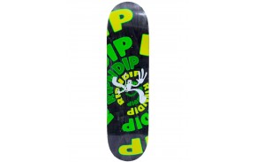 RipNDip Descendent 8.25" Black - Plateau de Skateboard