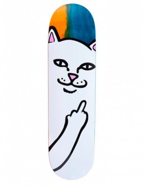 RipNDip Lord Nermal Board 8.0" Blue/Yellow - Plateau de Skateboard