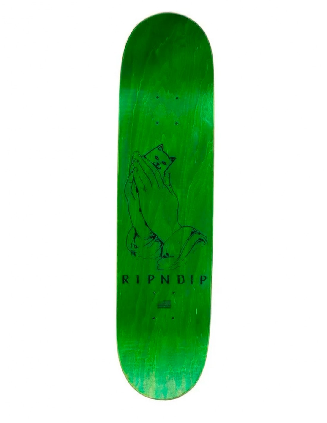 RIPNDIP Lord Nermal Skateboard Deck Blue Yellow 