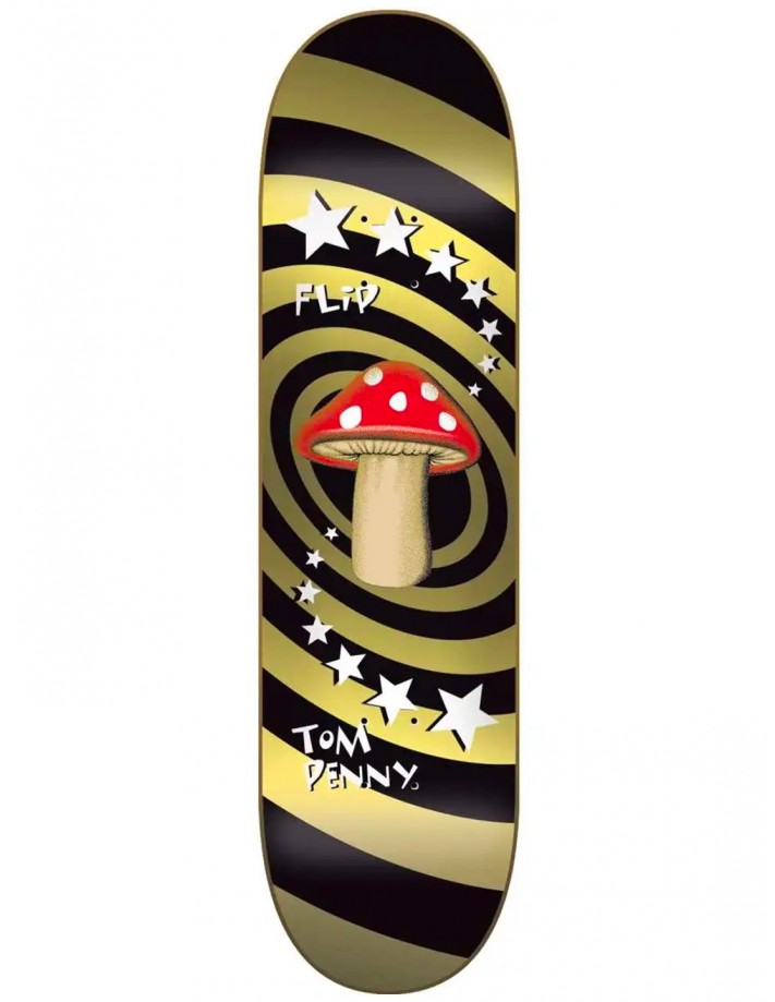 Flip Penny Mushroom Gold 8.25" - Plateau de skateboard