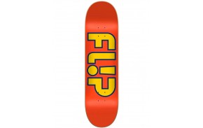 Skate deck FLIP Outlined Orange 7.75