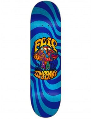 Flip Penny Loveshroom Stained Blue 8.0" - Plateau de skateboard