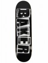 Logo BAKER Nero Bianco 8.25" - Tavola da skateboard