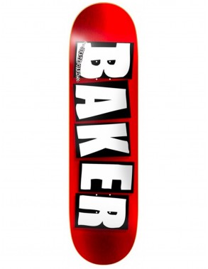 Baker Logo White 8" - Planche de Skateboard