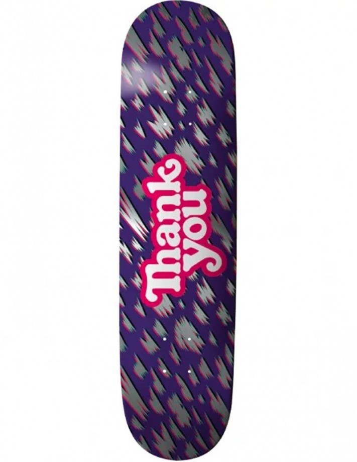 Thank You Modern Logo 7.75" Multi Foil - Plateau de Skateboard