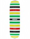SK8MAFIA Basic Logo Rasta 8.0" - Skateboard-Deck