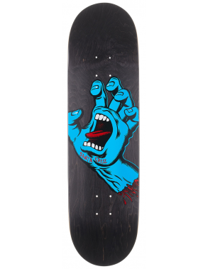 Deck for skateboard SANTA CRUZ Screaming Hand 8.6 black