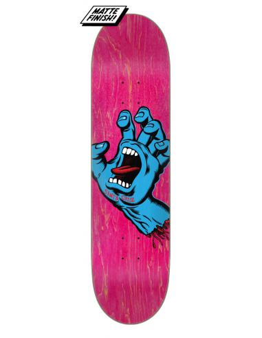 Plateau de skateboard SANTA CRUZ Screaming Hand 7.8