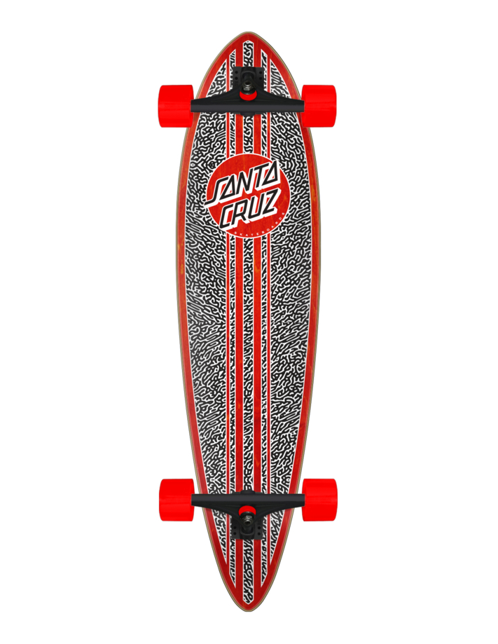 Longboard Pintail SANTA CRUZ Amoeba Dot 39