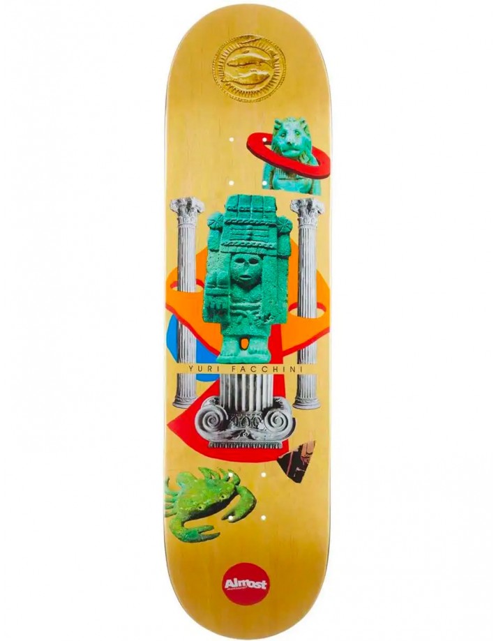 Almost Relics R7 Yuri Facchini Yellow 8.25" - Plateau de skateboard