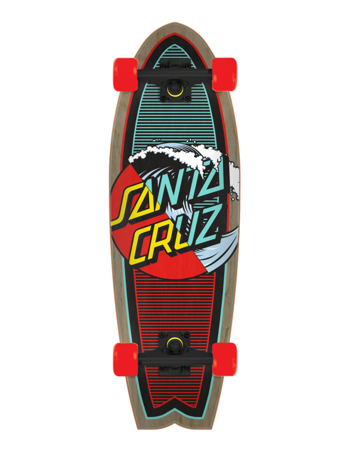 Cruiser skate Santa Cruz Classic Wave Dot SPlice