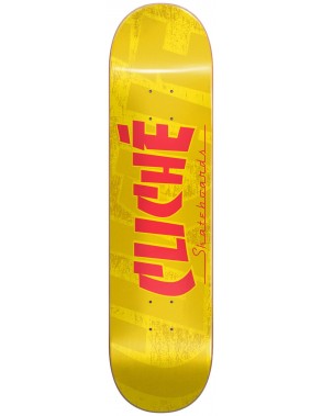 Cliché Banco RHM Yellow 8.25" - Skateboard Deck