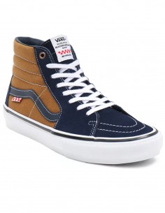 VANS SK8 Hi - Navy/Golden Brown - Chaussures de skate