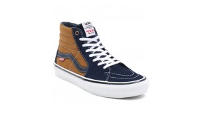 Vans sk8 shop hi hombre dorados