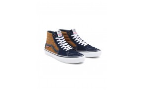 Skate shoes montantes VANS Sk8-Hi Marron Bleu