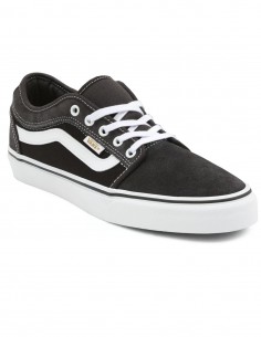 VANS Chukka Low Sidestripe - Black/Gray/White - Chaussures de skate