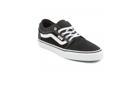 VANS Chukka Low Sidestripe - Black/Gray/White - Chaussures de skate