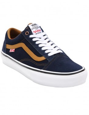 VANS Skate Old Skool - (Reynolds) Navy/Golden Brown - Chaussures de skate