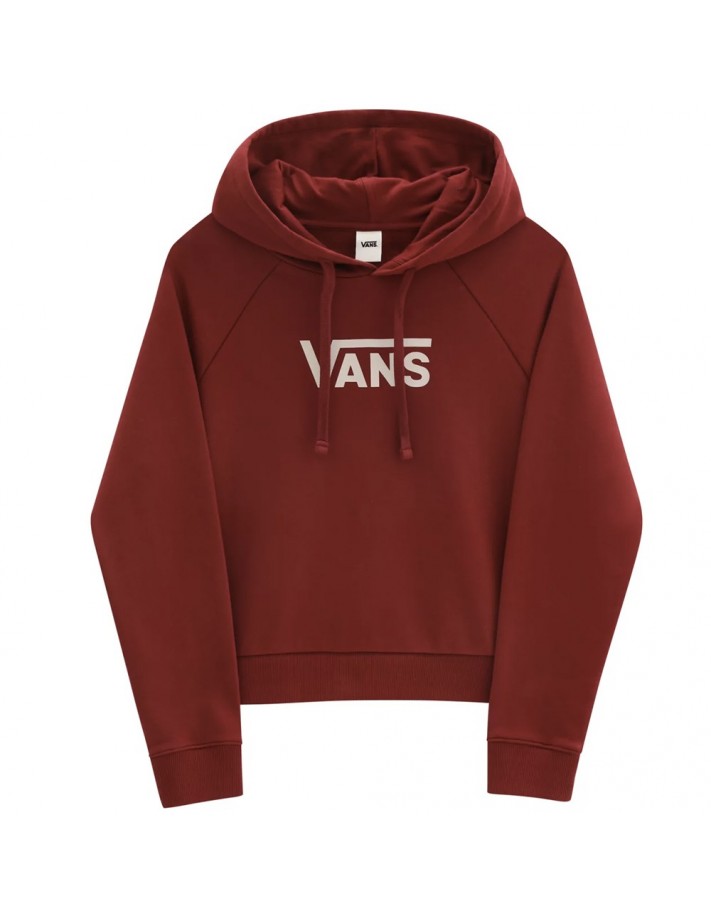 Red vans 2025 hoodie womens