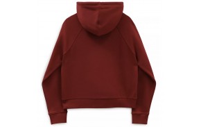 VANS Flying Boxy Sweat à capuche Femmes - Pomegranate (dos)