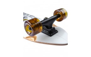 Cruiser skate Arbor Sizzler 30.5 Bamboo - roues